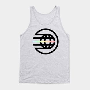 Pride Spaceship Earth Logo Tank Top